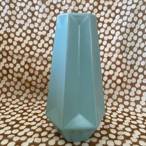 IKEA Modern‎ Vase Geometric Design Light Blue Small Flower Bud Vase Decor